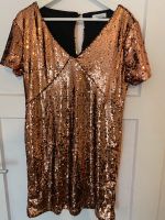 Palietten Kleid gold oversize Hessen - Glashütten Vorschau