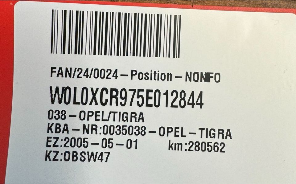 Opel Tigra Twintop 1.8L 92 KW Autoteile Ersatzteile Schlachtfest in Waldbröl