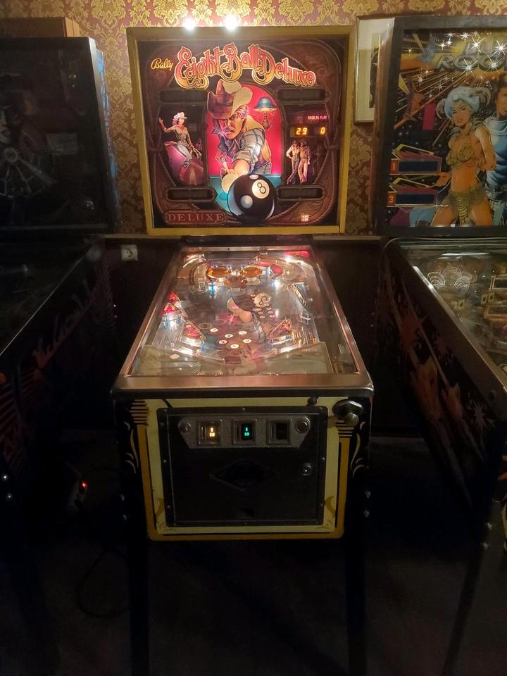 Flipper Pinball Bally Eightball Deluxe sehr guter Zustand in Schwanau