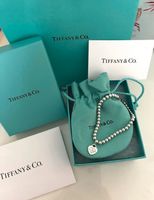Tiffany & Co Kugelarmband Silber mit rosa Herz und Diamant Gr. S Nordrhein-Westfalen - Königswinter Vorschau