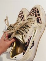 Primabase Sneakers Leopard 38 Gold metallic Bayern - Aschaffenburg Vorschau