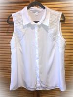 OTTO – Ärmellose Bluse - weiß - mit Spitze - Gr. 42 – Neu! Baden-Württemberg - Gengenbach Vorschau