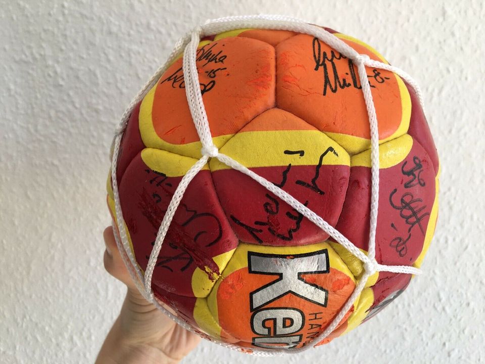 Kempa  Handball Unterschriften Frauen Nationalmannschaft in Dresden