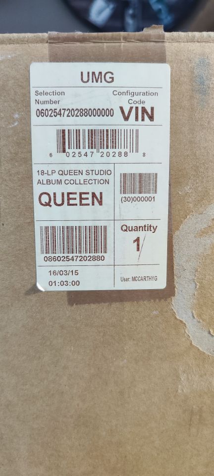 Queen Studio Album Collection - 18LP - unbenutzt - Erstausgabe !! in Bingen