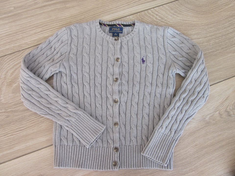 Ralph Lauren Strickjacke Gr.8-9 in Tiddische