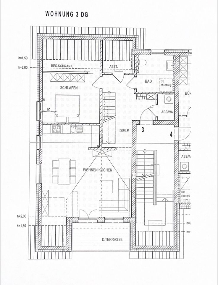Erstbezug mit Balkon: Stilvolle 3-Zimmer-Wohnung in Menden in Menden