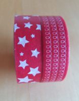 2 Washi Masking Tapes: rot / Sterne / Herbst / Weihnachten Bayern - Reichenberg Vorschau