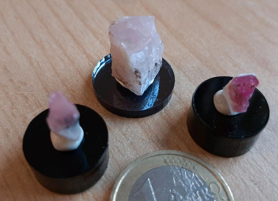Sehr seltener pink Beryll Pezzottait, Mineralien, Edelsteine in Rosenberg