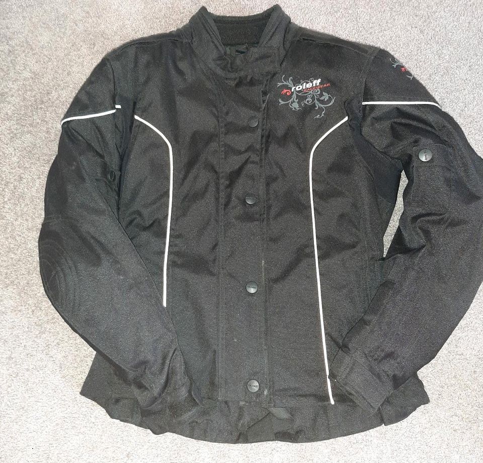 Motorradjacke für Damen, Gr. M -roleff- in Munster