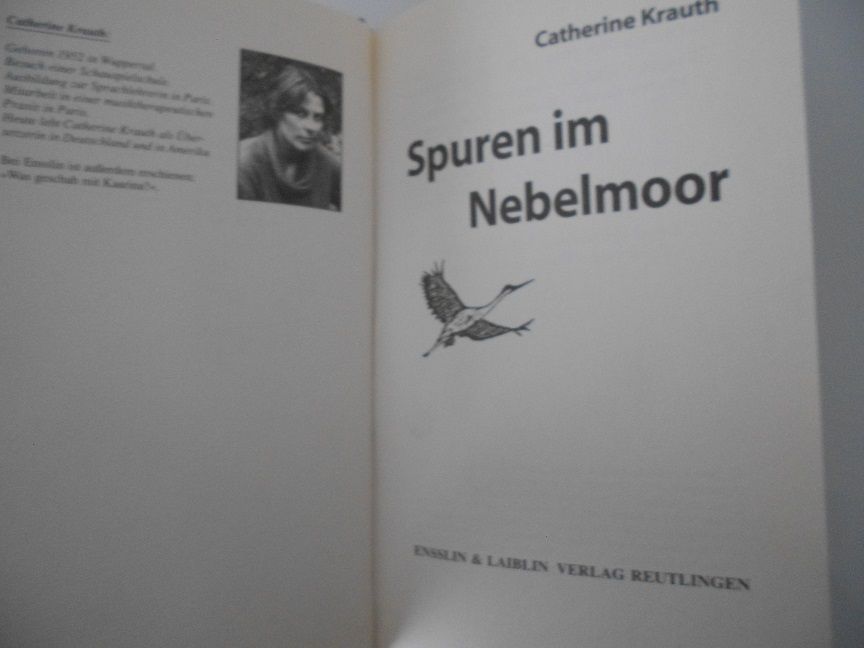 Spuren im Nebelmoor von Catherine Krauth - Leseeule - Ensslin in Würzburg