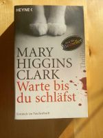 Warte bis du schläfst - Mary Higgins Clark Thriller Psycho Baden-Württemberg - Schwaikheim Vorschau