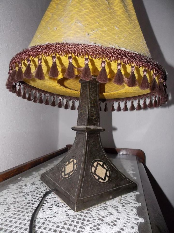 Stehlampe, Tischlampe, Nachttischlampe um 1920 in Blankenburg (Harz)