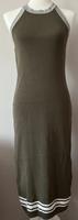 MANGO Medikleid Sommerkleid Kleid *Gr.L* Khaki & Weiß Niedersachsen - Walsrode Vorschau