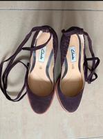 Clarks Bordeaux Velours Schuhe Nordrhein-Westfalen - Leverkusen Vorschau