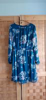 Kleid esmara blau Blumen 38 langärmelig Hamburg-Mitte - Hamburg Billbrook Vorschau
