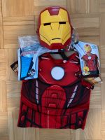 Karneval Kostüm Set Kinder Avengers,  Iron Man Shirt + Maske Neu Niedersachsen - Melle Vorschau