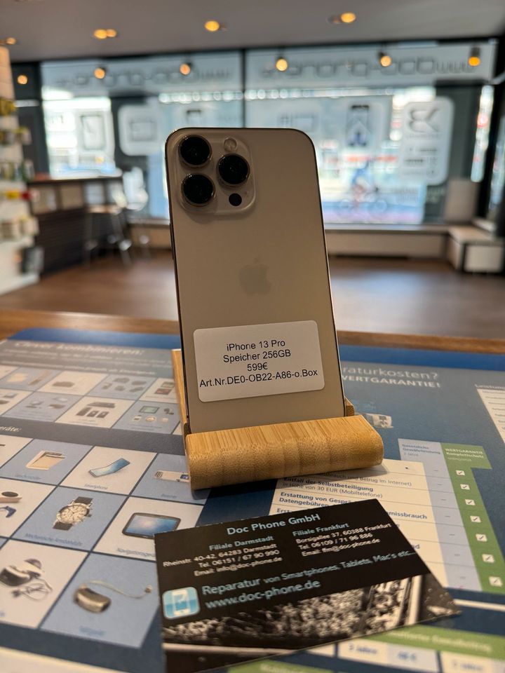 Apple iPhone 13 Pro 256GB GOLD TOP ‼️* Doc Phone * in Darmstadt