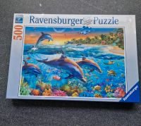 Ravensburger Puzzle 500 Teile neu eingeschweißt Delfiine Niedersachsen - Bruchhausen-Vilsen Vorschau