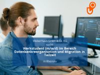 Werkstudent (m/w/d) im Bereich Datenbankreorganisation und Migrat Baden-Württemberg - Rheinau Vorschau
