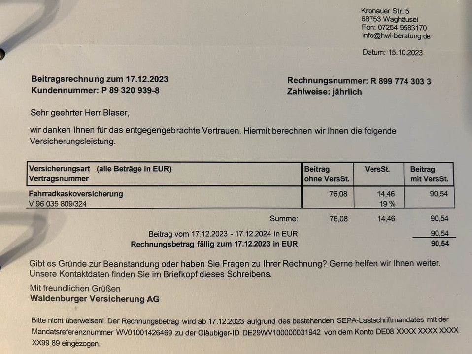 Campus BM 29 45km/h RH 48 cm in Bad Schussenried