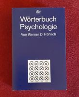 dtv Wörterbuch Psychologie (Werner D. Fröhlich) Thüringen - Jena Vorschau