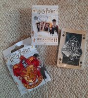 Spielkarten Harry Potter NEU plus Aufnäher Gryffindor Schleswig-Holstein - Langballig Vorschau