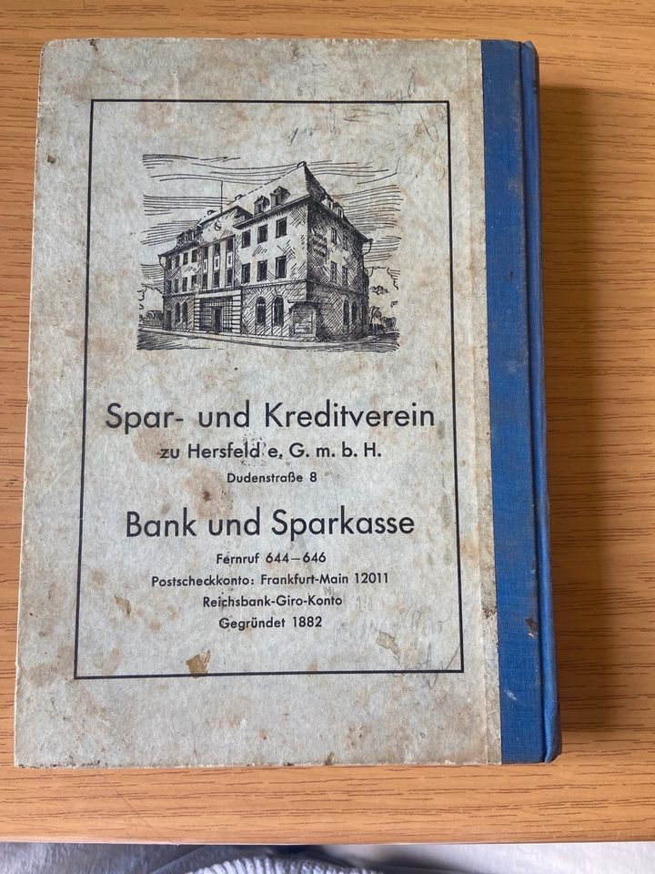 Einwohnerbuch von Stadt und Kreis Hersfeld 1937 in Melle