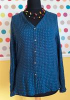 ESPRIT Bluse/ Hemd/ Shirt/ Tunika blau Punkte 42 Hessen - Waldeck Vorschau