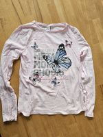 Shirt mit Schmetterling-Motiv - Rosa, Langärmelig Mädchen in 146 Niedersachsen - Wedemark Vorschau
