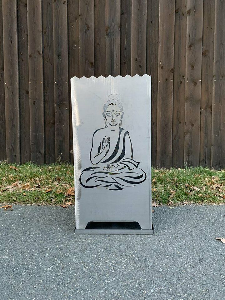 Feuerkorb Buddha Feuertonne Buddhismus Feuerstelle ab 169 Euro* in Heemsen