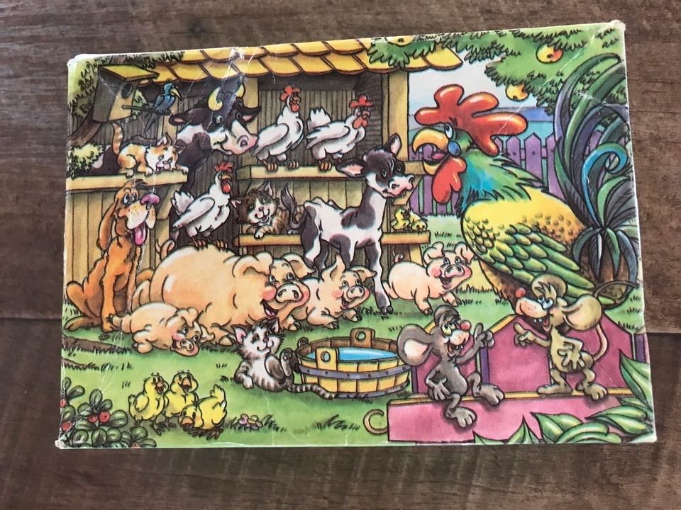 Annaberger Puzzle 4 Stück im Konvolut für insg. 3 € in Ostrau