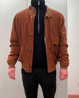 Boss Velours Lederjacke Bomber / Vintage / ungetragen / Größe 54 Baden-Württemberg - Ravensburg Vorschau