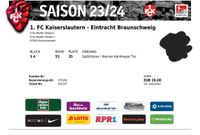 Ticket 1.FC Kaiserslautern-E.Braunschweig Thüringen - Bad Blankenburg Vorschau