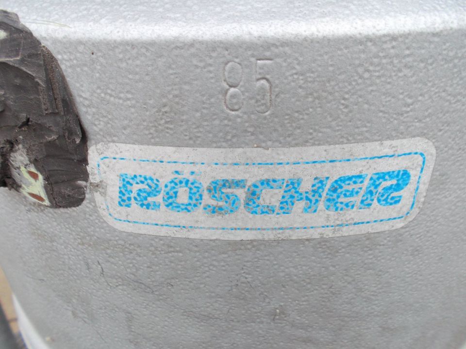 Röscher-Edelstahl-Milchtank, Wassertank mit Handwagen, 85 Ltr in Geslau