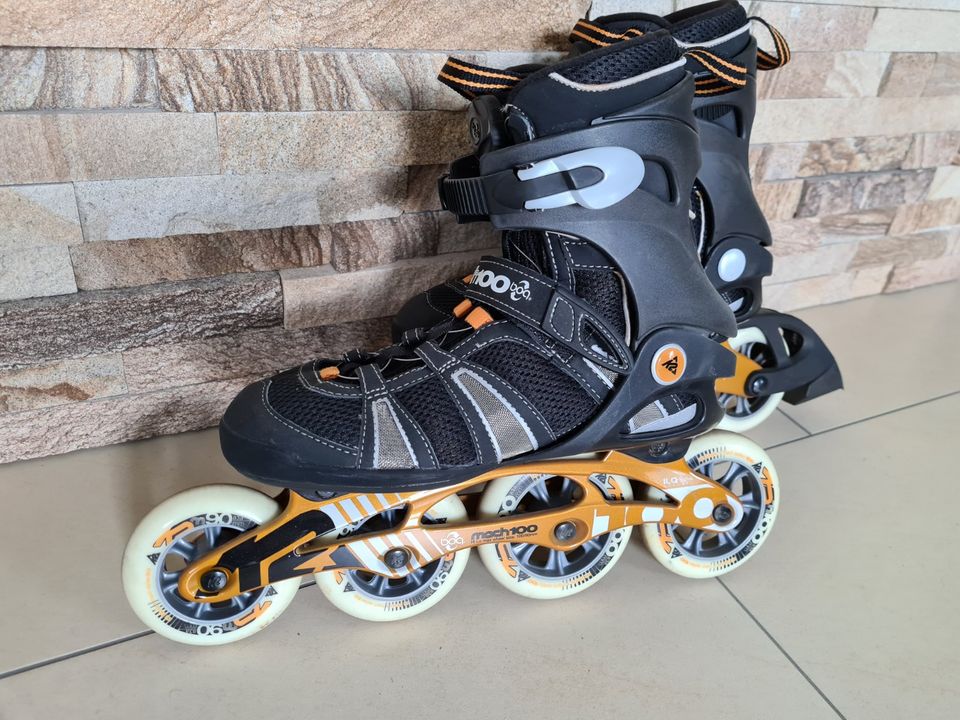 Inlne Skates K2 Mach 100 CF Boa Größe 40,5 (41 passt auch) in Laer