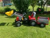 RollyToys Trettraktor rollyJunior RT mit Frontlader und Anhänger Bayern - Asbach-Bäumenheim Vorschau