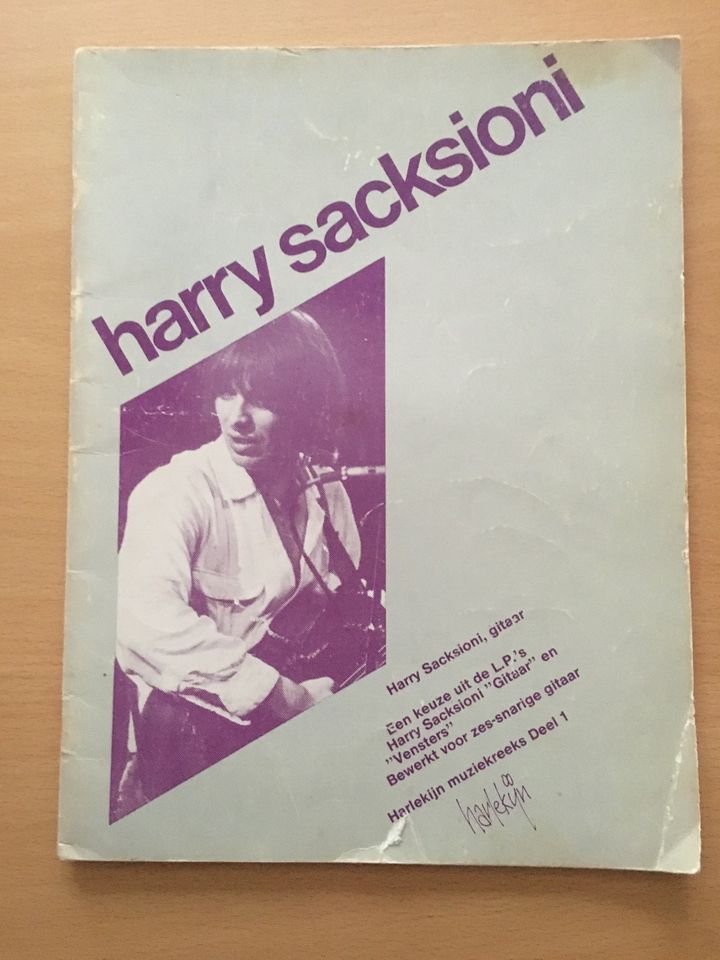 harry sacksioni guitar Buch aus 1979 in Salzhausen