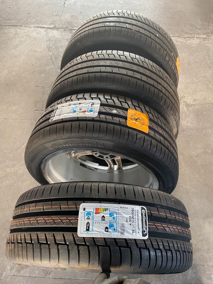 Mercedes AMG Felgen Mit Reifen 265/40R21-105Y  XL  A1664012102 in Böhlen