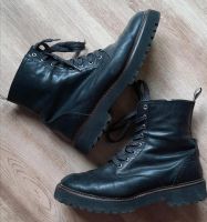 Marc O'Polo Leder Boots Gr. 39   /6 schwarz Bayern - Ortenburg Vorschau