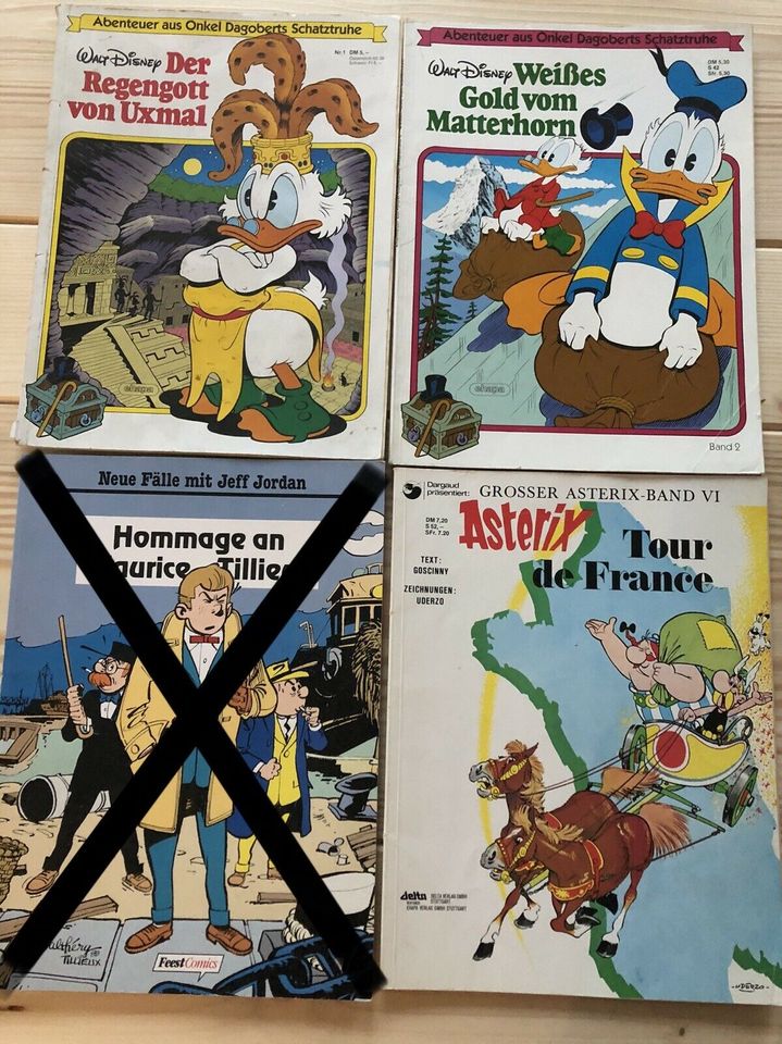 Comics Dagobert, Asterix in Hettstadt