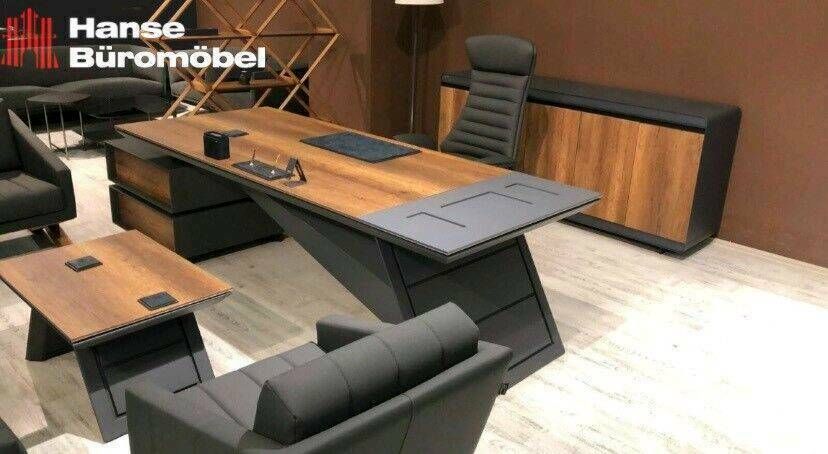 MIRA Büromöbel Tisch Schrank Büro Komplett Set Design Möbel in Glinde