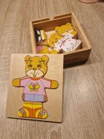 Teddy Ankleidespiel Holz Eichhorn Sachsen - Freiberg Vorschau