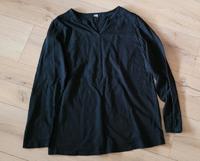 Damen Langarm Shirt V Ausschnitt schwarz Größe 40/42 Bayern - Langenaltheim Vorschau