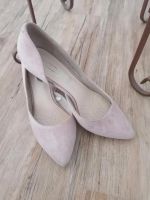 Velourschuhe rosé mit 5cm Absatz Sachsen-Anhalt - Wanzleben Vorschau