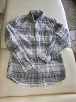 Hemd M Review grau 80er 90er Retro Muster Rheinland-Pfalz - Asbach Vorschau