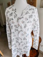 Mustang Bluse floral Blume weiß Gr. 42 Sachsen-Anhalt - Wanzleben Vorschau