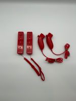 Nintendo Wii Remote Controller + Nunchuk - Rot Hessen - Reiskirchen Vorschau