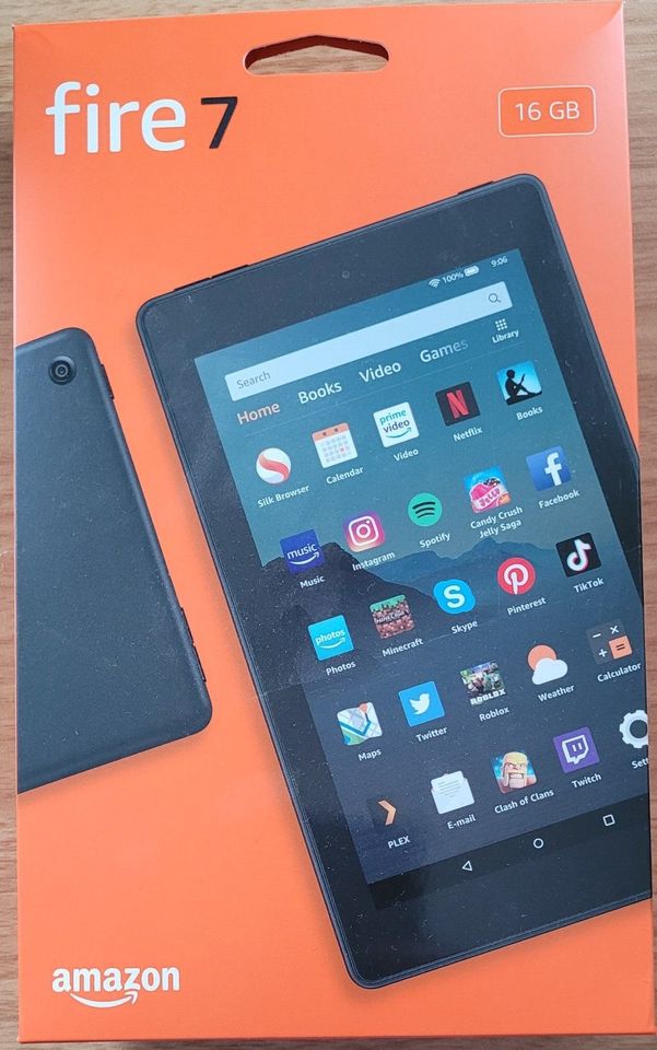 Amazon Fire 7 mit Hülle in Leimen