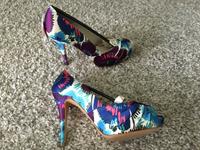 ZARA Schuhe High Heels blau lila Größe 36 NEU mit Etikett München - Trudering-Riem Vorschau