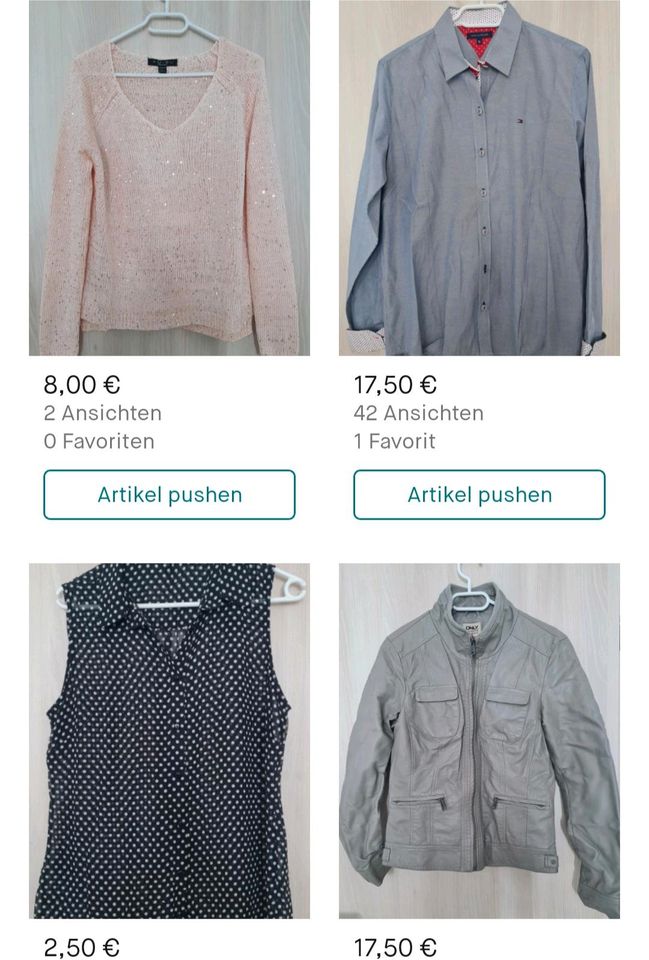 Bekleidung Damen, Jacken, Blusen, Kleider, Geldbörsen, Schmuck in Egeln